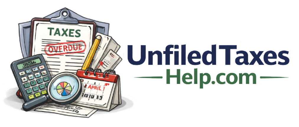 Unfiled Taxes Help Main Logo