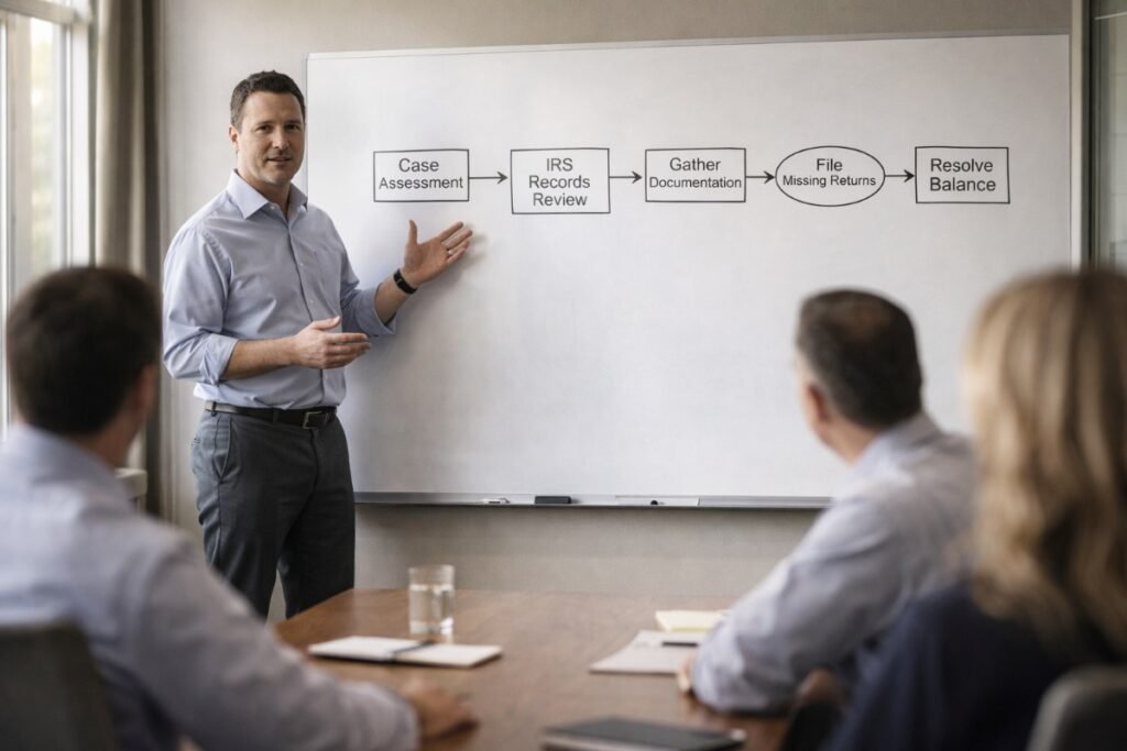 Back Tax filing process step by step